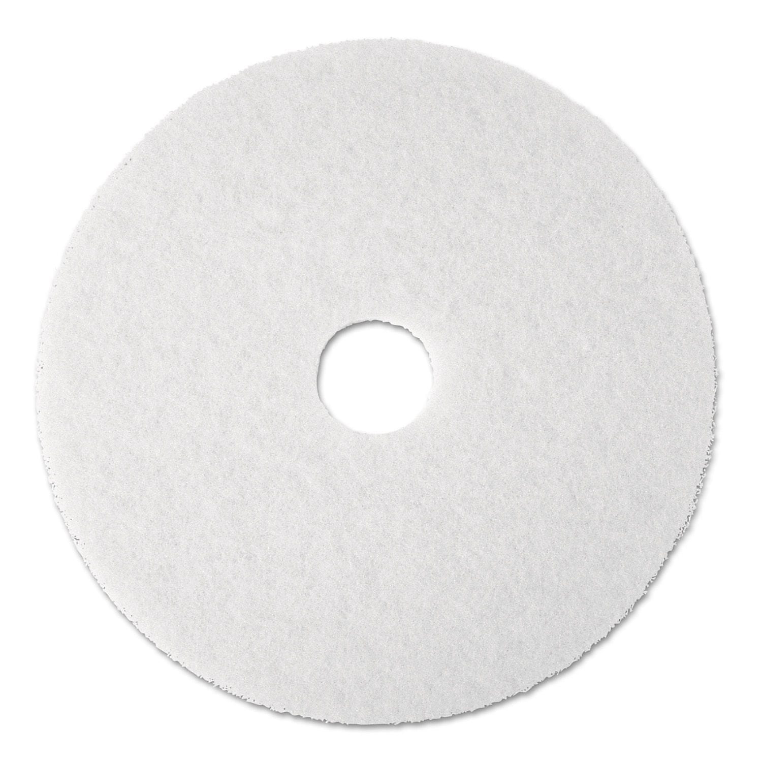 3M White Super Polish Pad, 20", 5/case (4100)