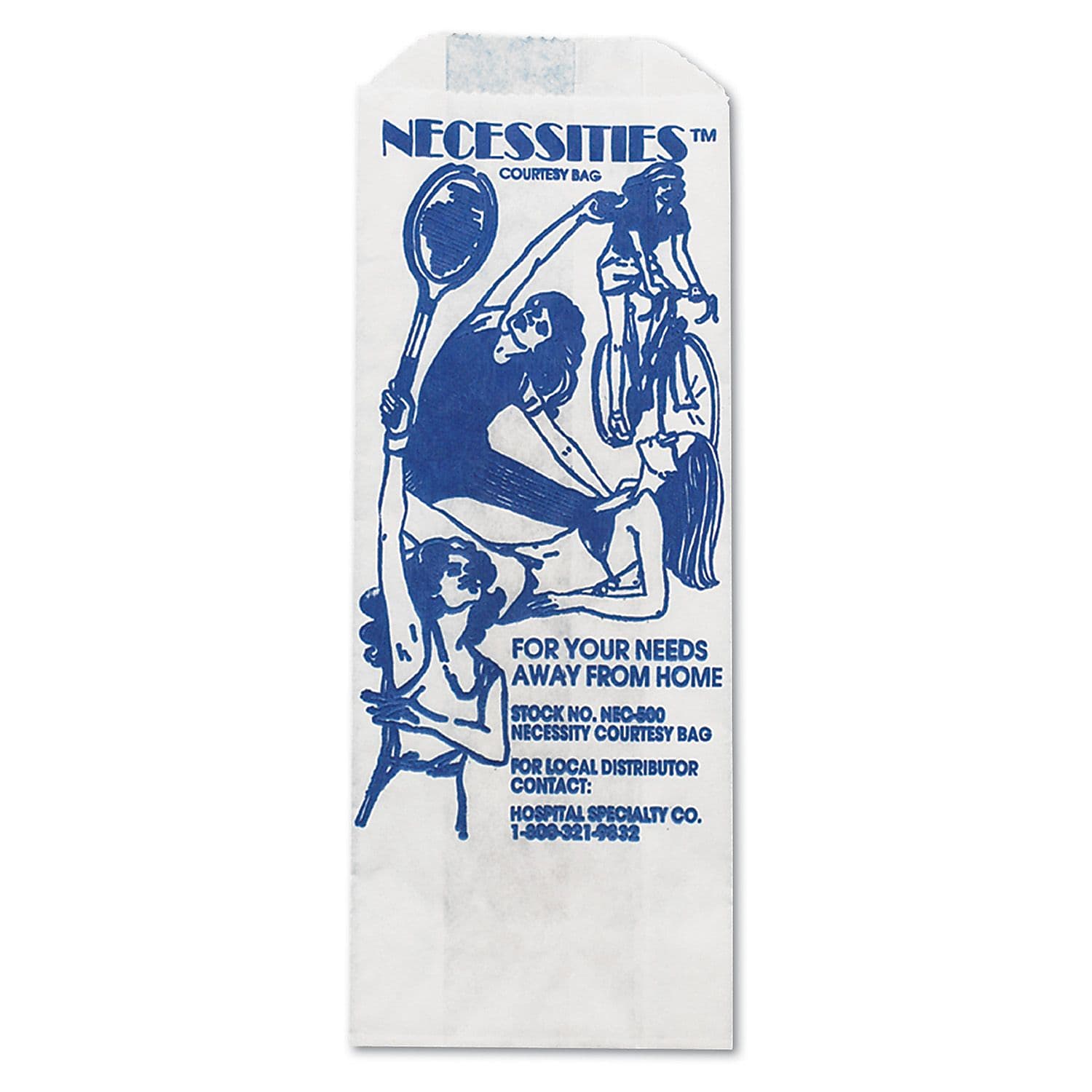 Necessities Courtesy Disposal Bags, For feminine needs, 500/Ct