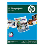 HP 8.5" x 11" Multipurpose Paper, 20 lbs., 96 Brightness, 500 Sheets/Ream, 10 Reams/Carton (112000)