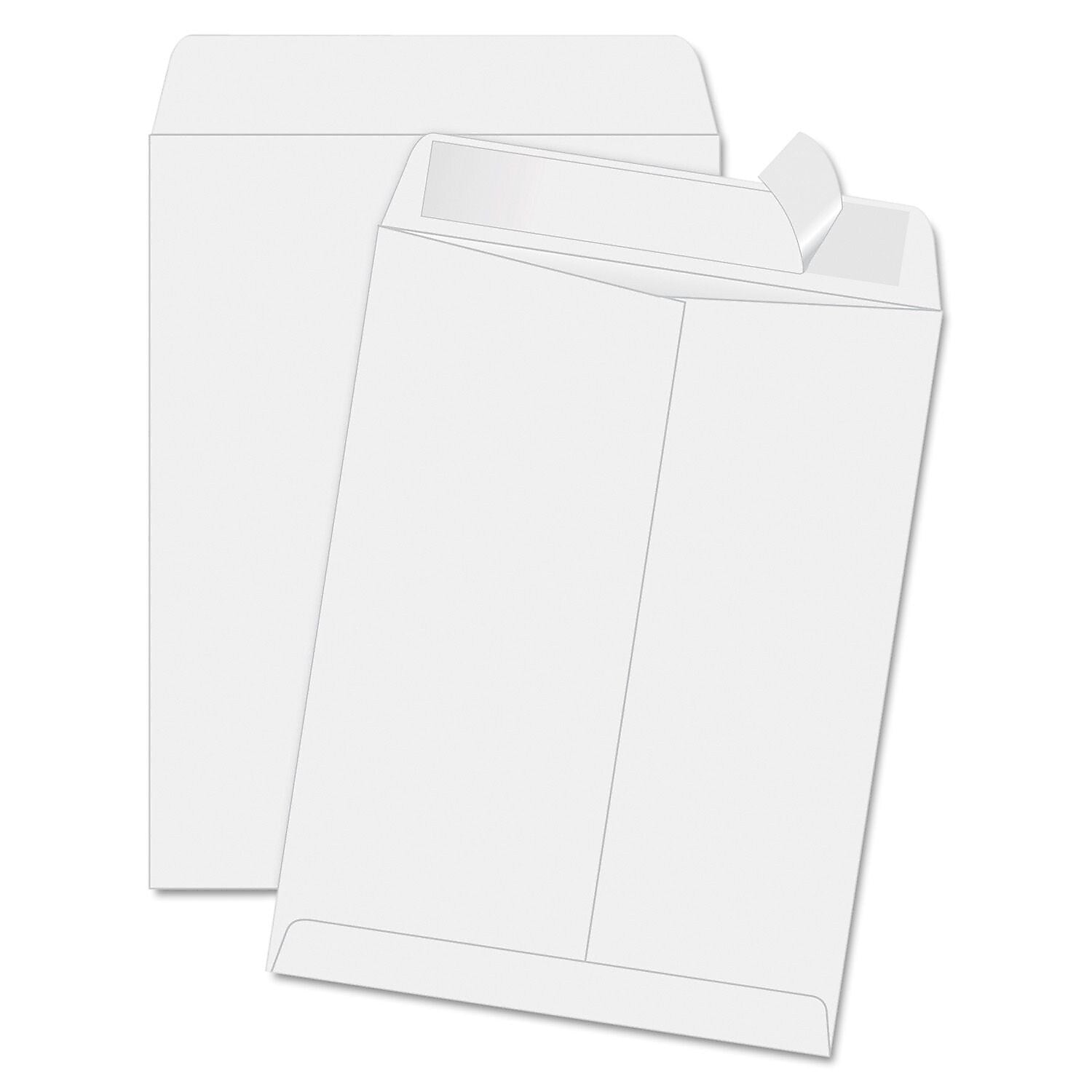 Quality Park™ Redi-Strip™ Catalog Envelope, White, 11 1/2 x 14 1/2, 100/Bx (44834)