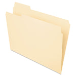 Pendaflex Essentials File Folder, 3 Tab, Letter Size, Manila, 100/Box (PFX 752 1/3-1)