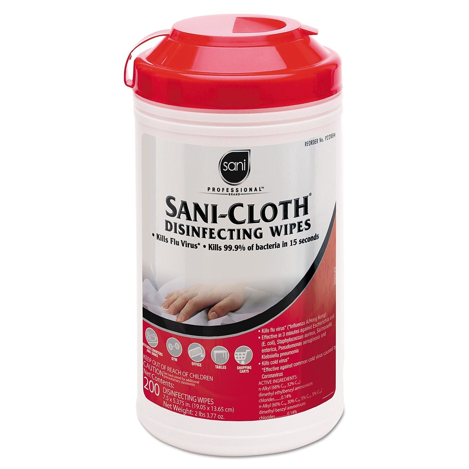 Sani Professional Sani-Cloth Disinfecting Wipes   (P22884)