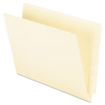 Pendaflex End Tab File Folder, Straight Cut, Letter Size, Manila, 100/Box (PFX H110D)