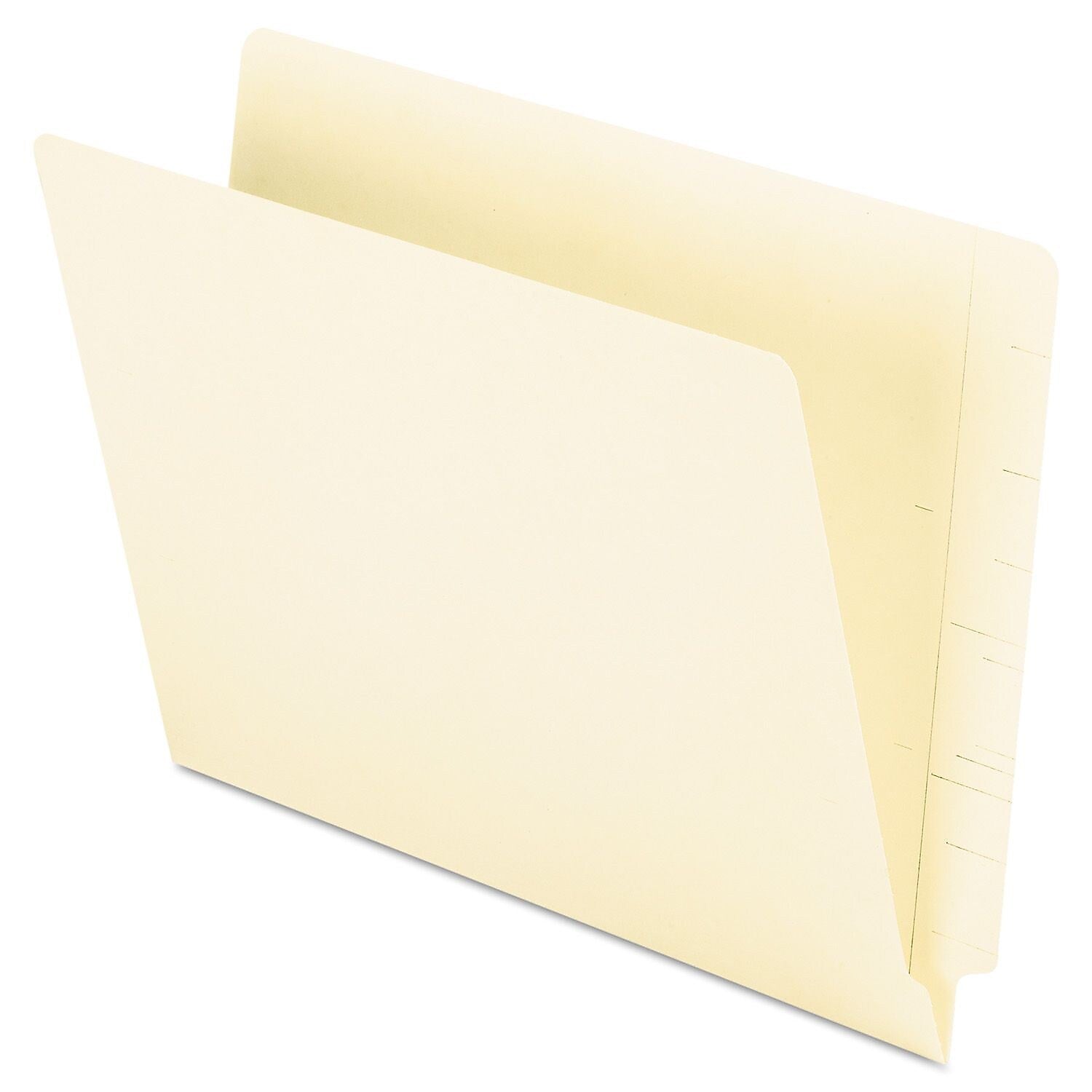 Pendaflex End Tab File Folder, Straight Cut, Letter Size, Manila, 100/Box (PFX H110D)