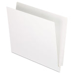 Pendaflex Recycled End Tab File Folder, Straight Cut, Letter Size, White, 100/Box (H110DW)