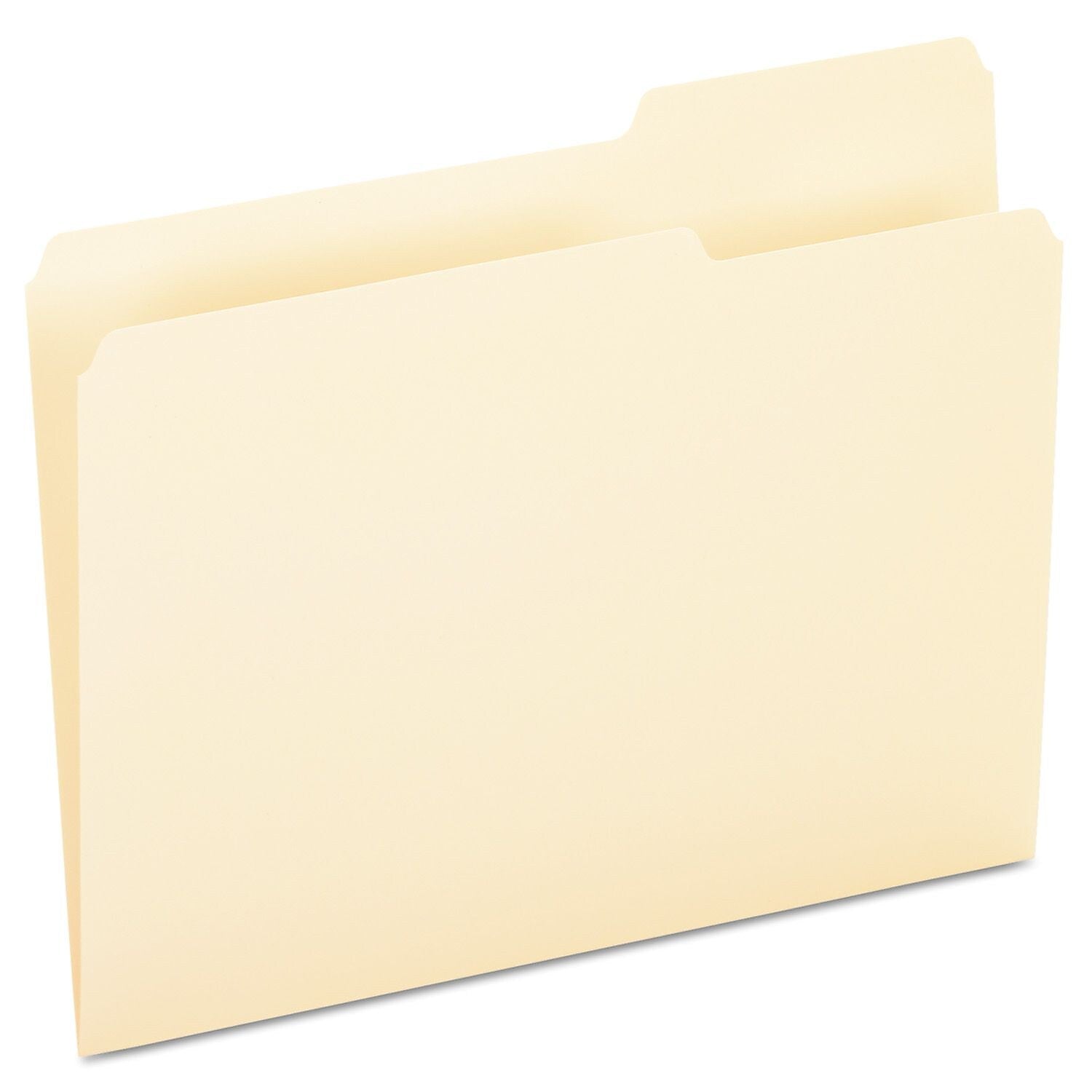 Pendaflex Essentials File Folder, 3 Tab, Letter Size, Manila, 100/Box (PFX 752 1/3-3)