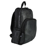Eastsport Mesh Backpack, Black, Polyester (113960BJBLK)