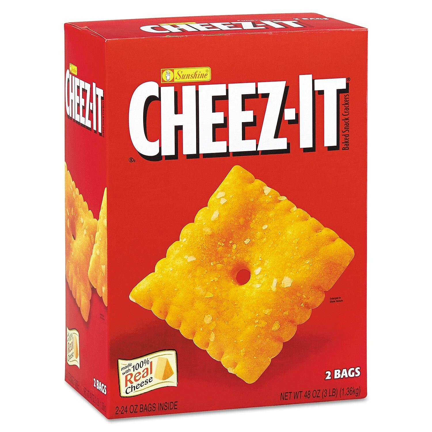 Sunshine® Cheez-it® Crackers, Original, Crackers, 48 oz (827695)