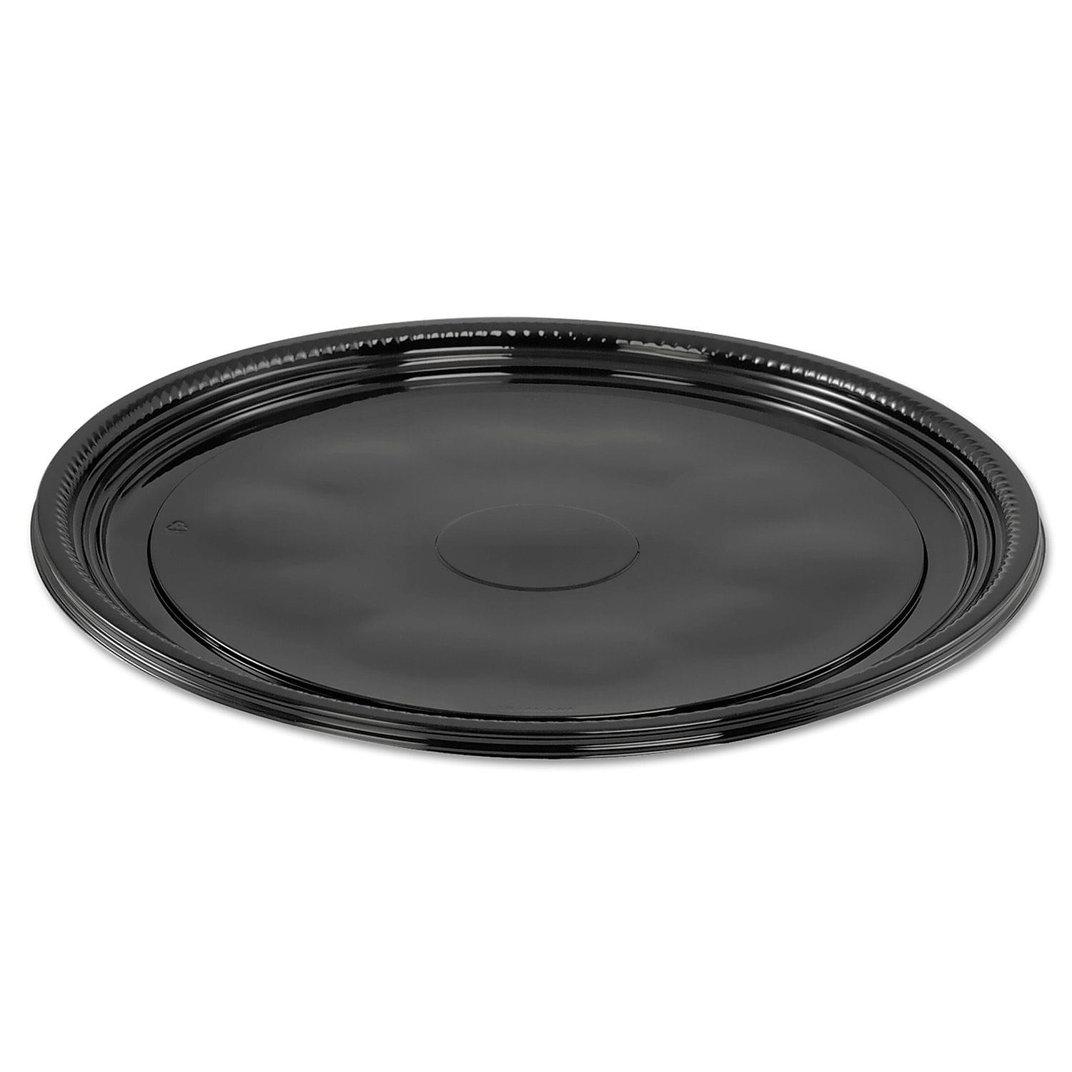 WNA Caterline® Casuals™ Thermoformed Platters, Black (WNA A512PBL)