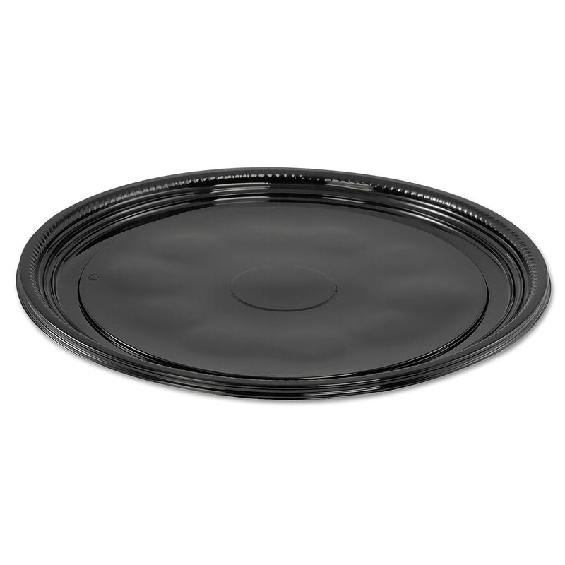 WNA Caterline® Casuals™ Thermoformed Platters, Black (WNA A512PBL)