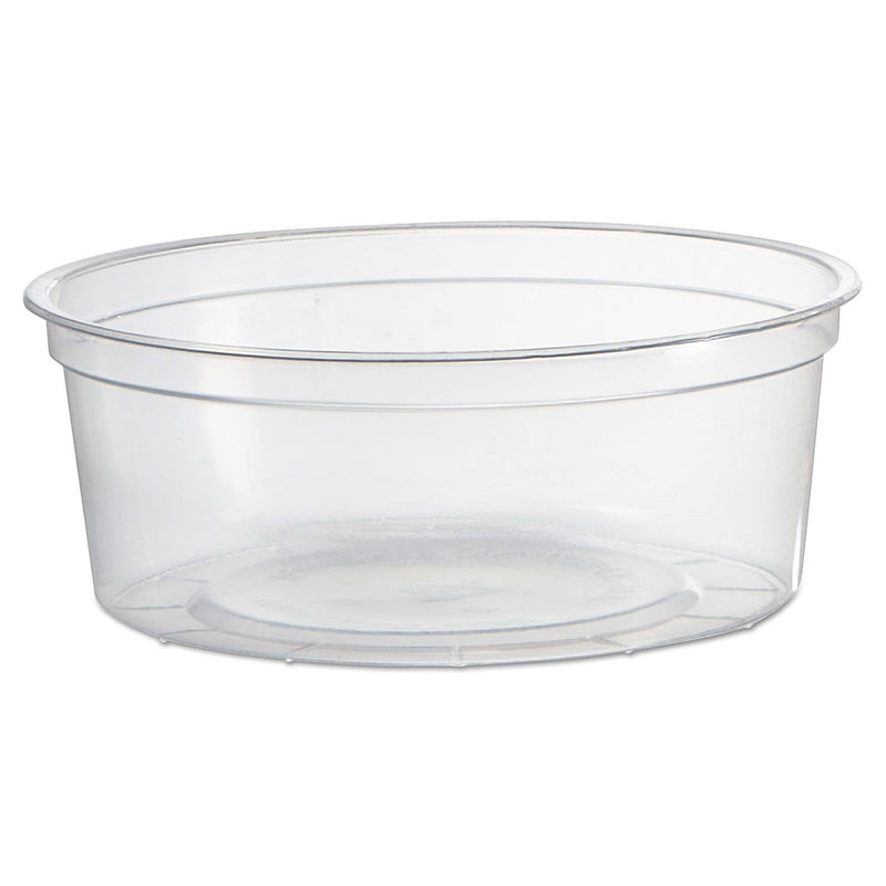 WNA Deli Containers, 8 oz, Clear, 500/carton (WNA APCTR08)