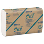 Scott® Folded Paper Towels, 1-Ply, Multi-Fold, White, 250/Roll, 3000/Carton (03650)