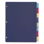 Cardinal Insertable Divider, 8-Tab, Assorted Colors, 1/Pack (CRD 84019)