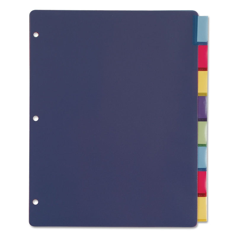 Cardinal Insertable Divider, 8-Tab, Assorted Colors, 1/Pack (CRD 84019)