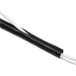 D-Line Cable Tidy Tube, Cord Concealer, 43", Black (CTT1.1/25B)