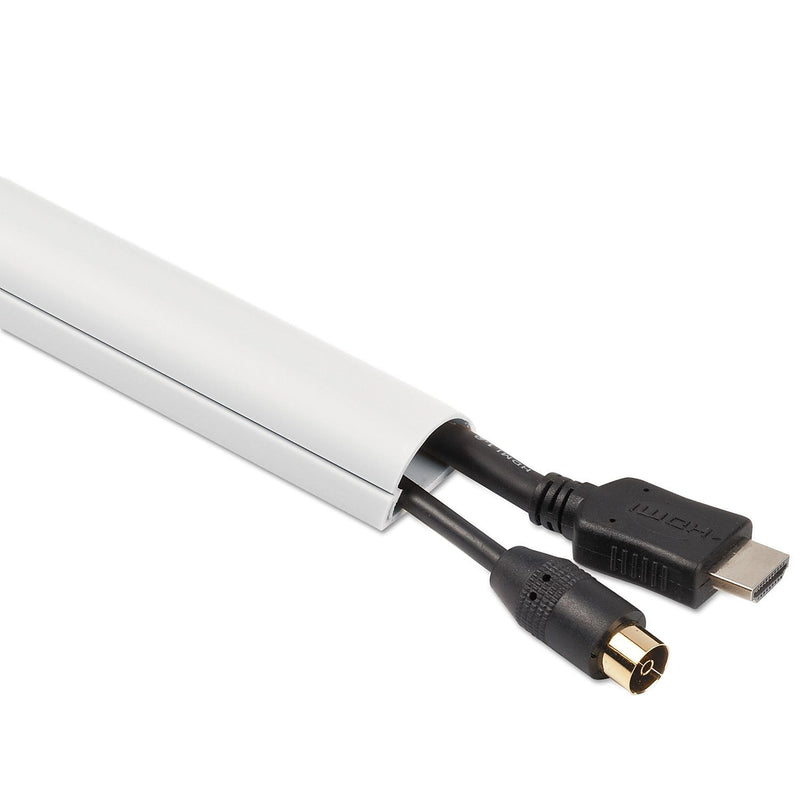 D-Line Mini Cord 60" Cable Concealer, White (R5FT301W)