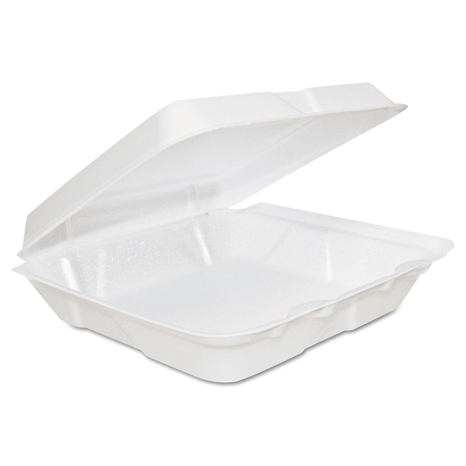 Dart Carryout Single Compartment Food Container, White, 200/carton (80HT1R)
