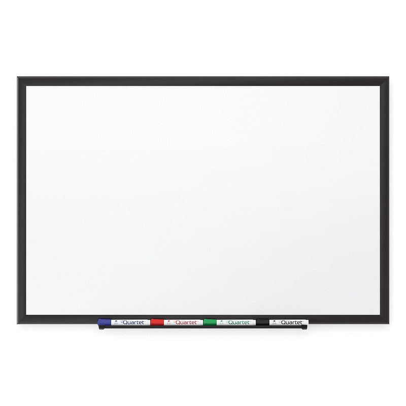 Quartet DuraMax Porcelain Dry-Erase Whiteboard, Aluminum Frame, 4' x 3' (2544B)