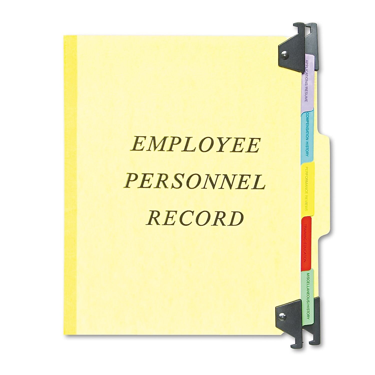 Pendaflex Moisture Resistant Hanging File Folder, 2" Expansion, 5-Tab Tab, Letter Size, Yellow (PFX SER-2-YEL)