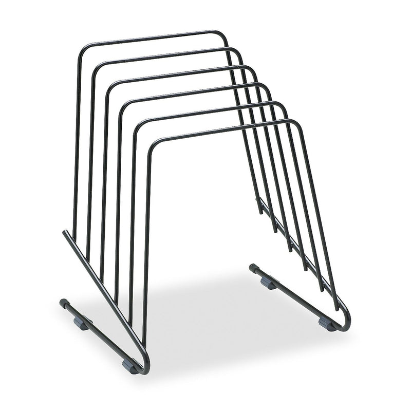 Fellowes®,  Wire Step File II,  5 Comp,  Steel,  7 1/4 x 6 x 8 1/4,  Black,  Each (69712)