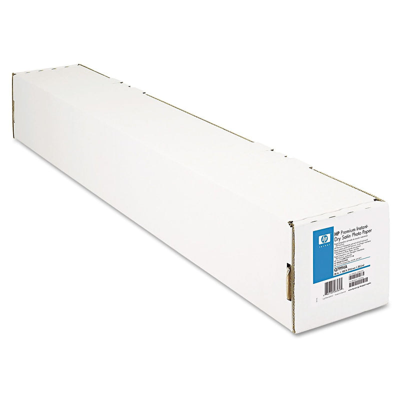 HP Premium Instant-Dry Wide Format Coated Bond Paper, 36" x 100', Satin Finish (HEWQ7994A)