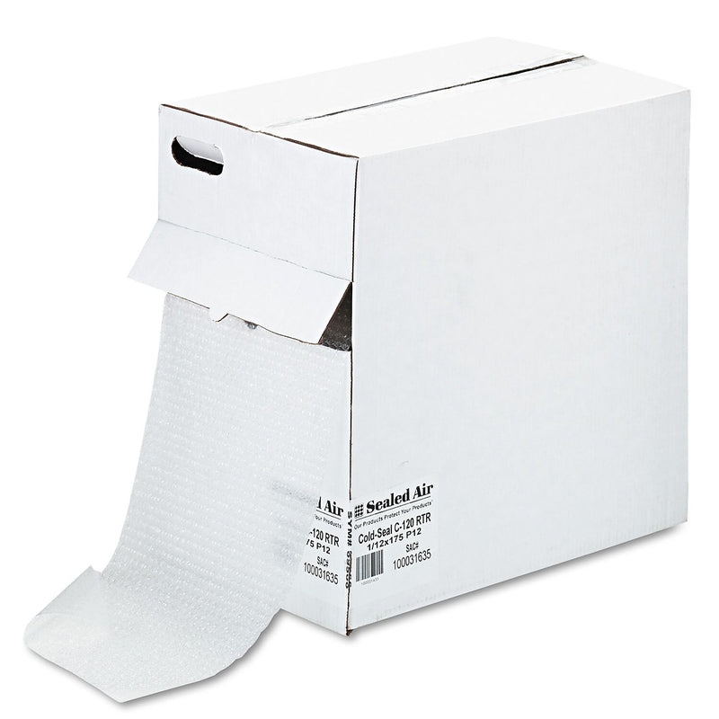 Sealed Air Bubble Wrap® Cold Seal AirCap® Coated Air Cellular Cushioning Material, 12" x 175 ft, 175/Carton (100031635)