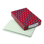 Smead File Folder, Straight Cut, Legal Size, Gray/Green, 25/BX (29210)