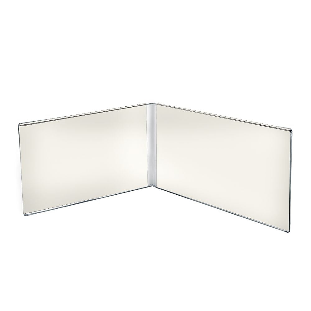 Azar Sign Holder, 8.5" x 5.5", Horizontal, Table Top, Clear, Acrylic, 10/Pack (107704-10PK)