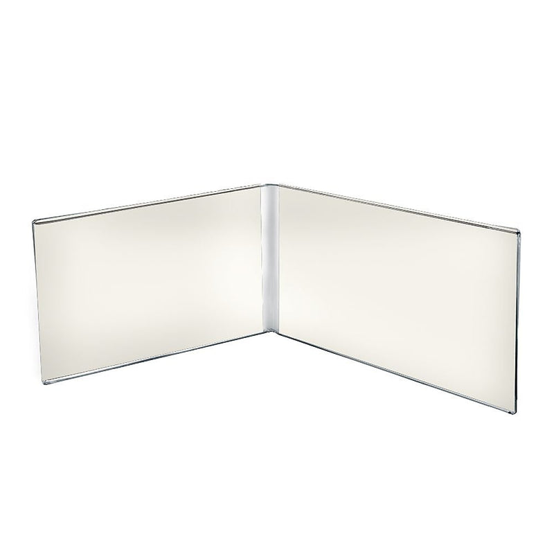 Azar Sign Holder, 8.5" x 5.5", Horizontal, Table Top, Clear, Acrylic, 10/Pack (107704-10PK)
