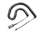 Poly U10P-S Quick Disconnect to Modular Cord Adapter Cable, Black (784S0AA)