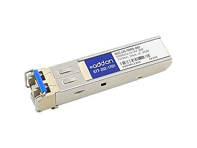 AddOn Gigabit Ethernet Single Mode SFP Transceiver Module, 1000 Mbps (GLC-LH-SMD-AO)