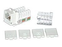 C2G Cat6 RJ45 UTP Keystone Jack, White  (29311)