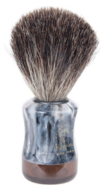 Kingsley for Men Pure Badger Bristle Shave Brush-Faux Marble Handle (SB-8004)