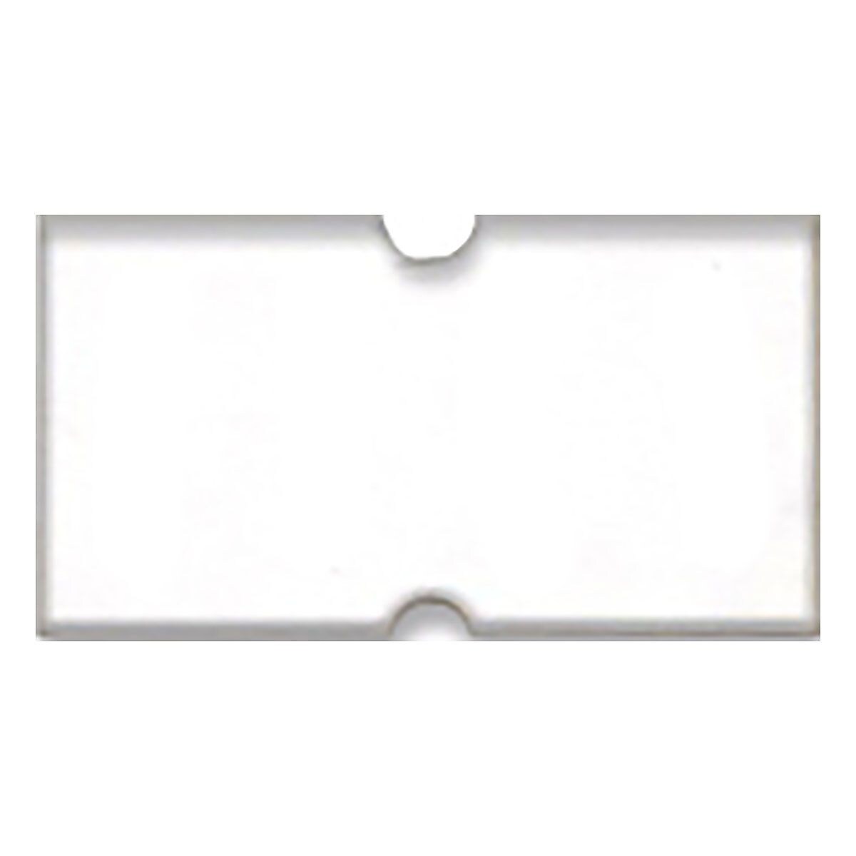 Garvey Punch-Hole Blank Labels, 12 mm x 21 mm, 8000 Labels/Sleeve (2112-31501)
