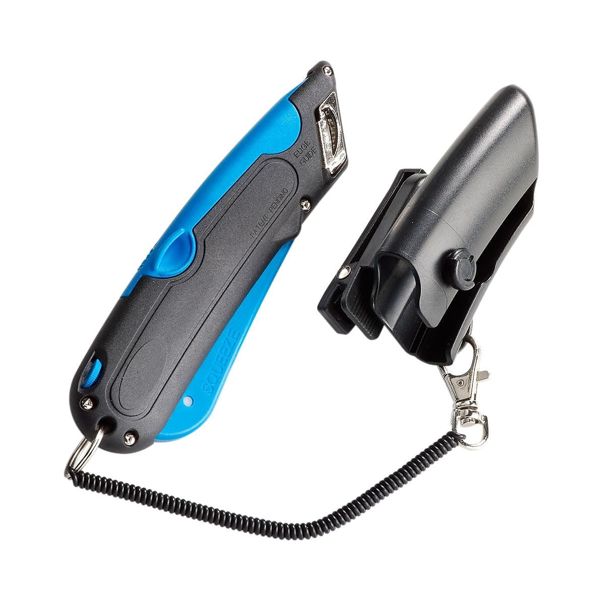 Garvey Retractable Safety Cutter, Black/Blue (CUT-40478)