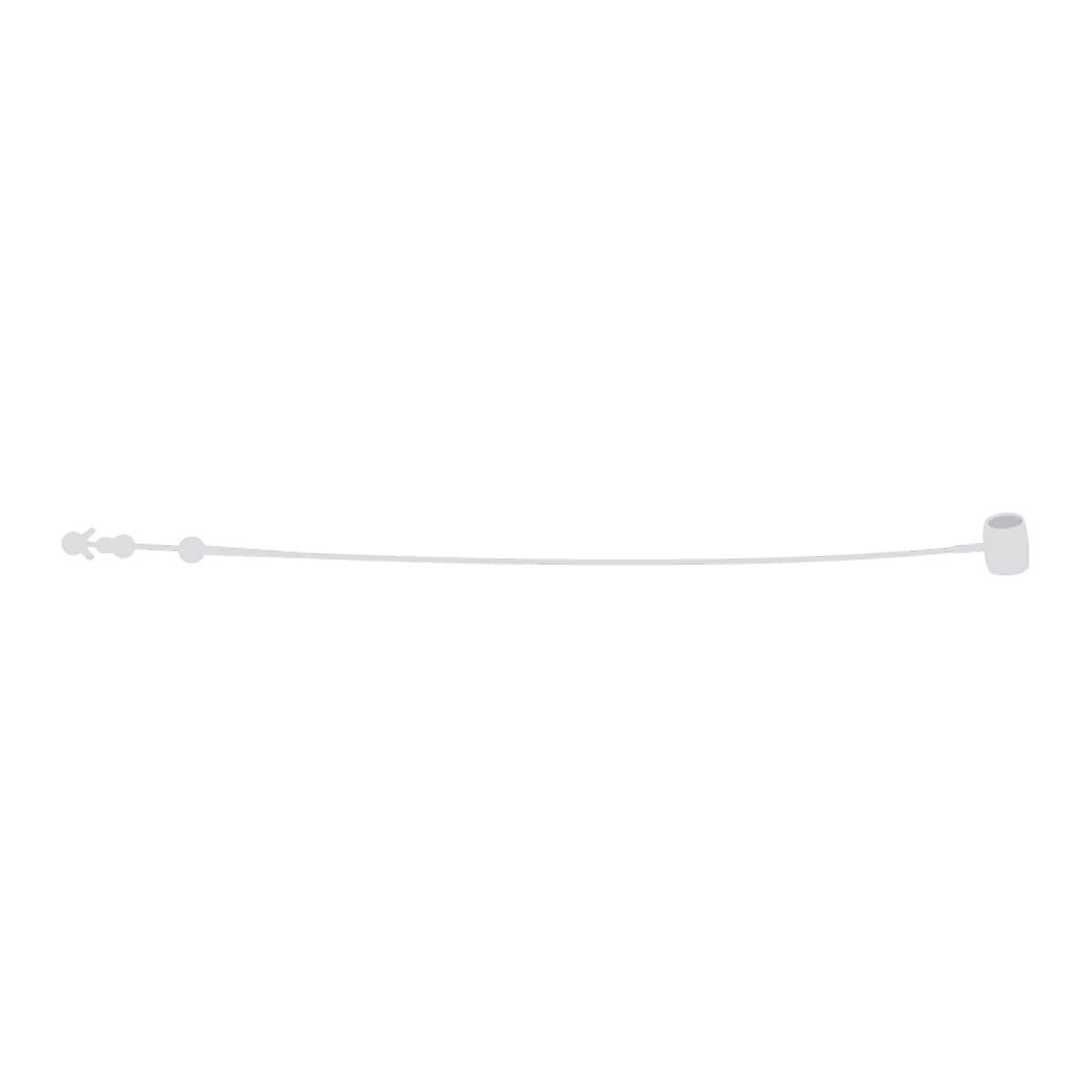 Garvey 3" Barrel Lock Fastener, Clear, 5000/Pack (TAGS-43700)