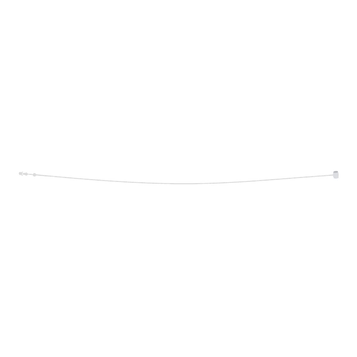 Garvey 9" Barrel Lock Fastener, Clear, 5000/Pack (TAGS-43704)