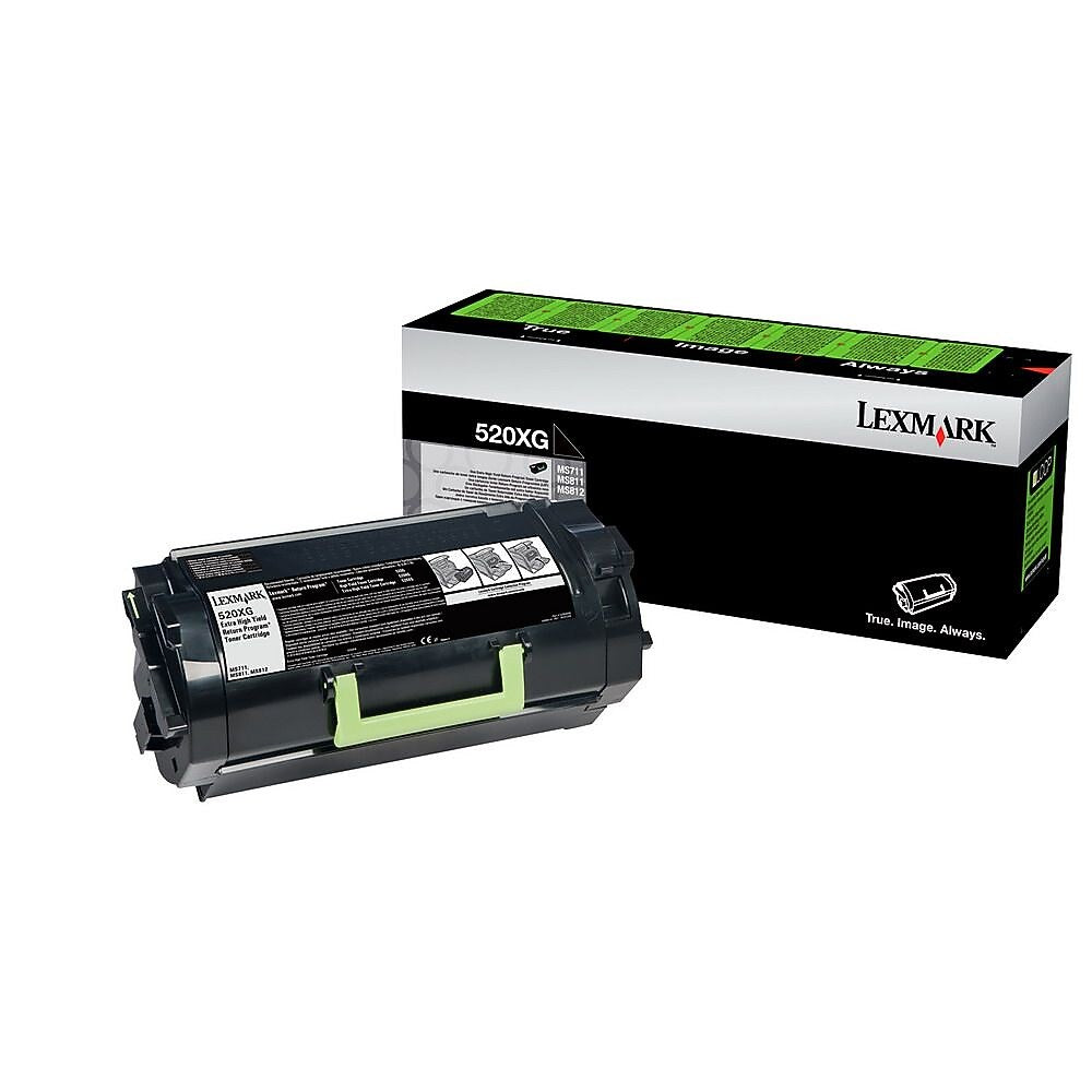 Lexmark 52D0X0G Black Extra High Yield Toner Cartridge