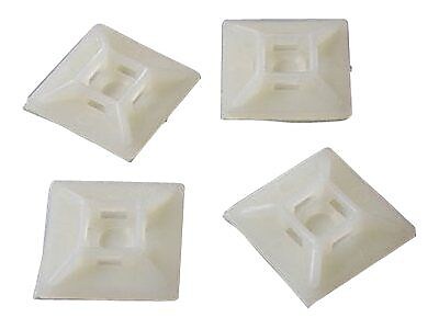 StarTech Self-adhesive Nylon Cable Tie Mounts 100/pk