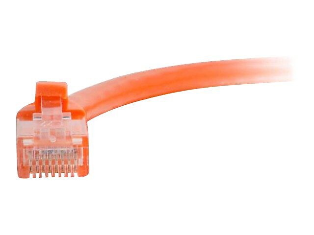 C2G 27812 7' RJ-45 Male/Male Cat6 Snagless Unshielded Ethernet Network Patch Cable, Orange