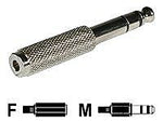 C2G 40639 Mini-Phone Audio Adapter, Silver