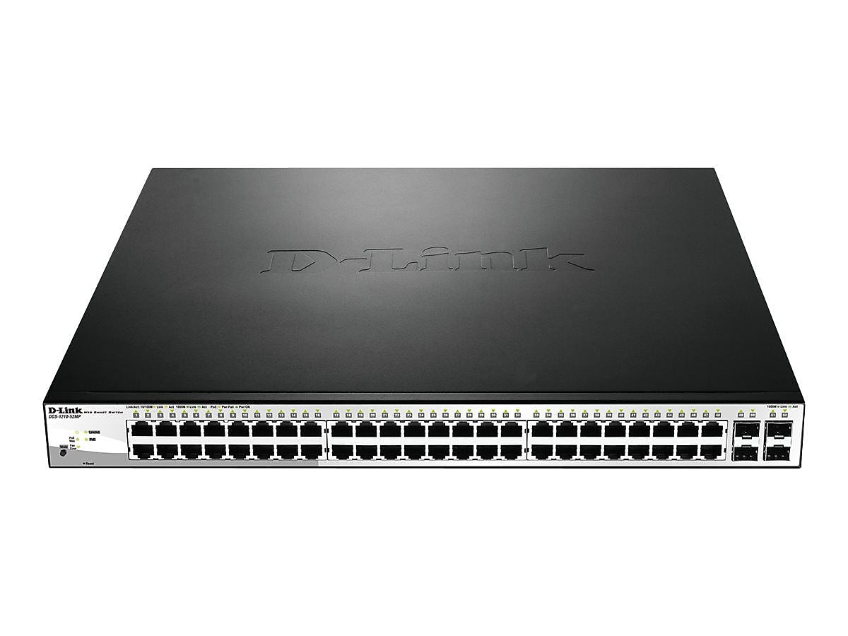 D-LINK WEB SMART 48 PORT GIGABIT POE (DGS-1210-52MP)
