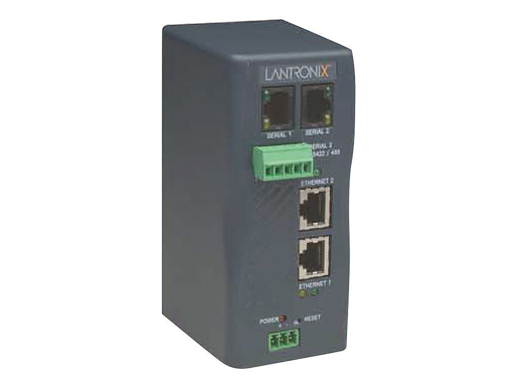 Lantronix® XPress-DR+ 4 Ports Industrial Device Server, Lantronix DSTNI-EX 48 MHz 256KB