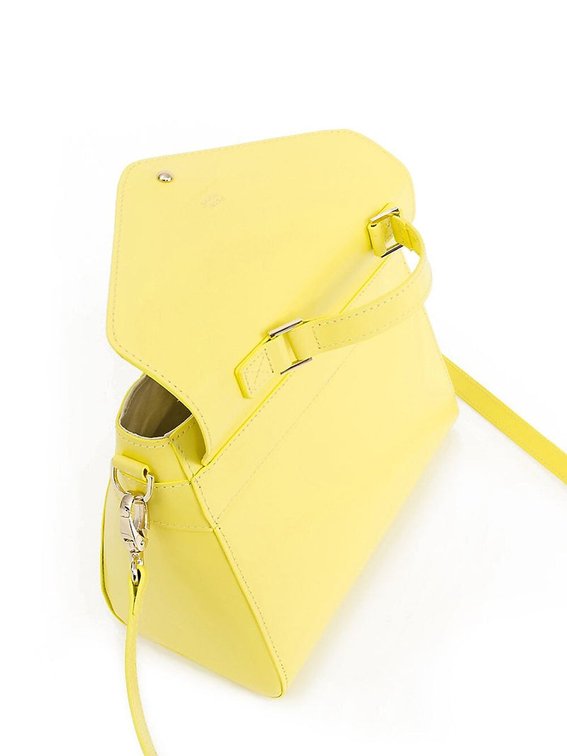 Paperthinks Genuine Leather Shoulder Bag, Limone (PT06580)