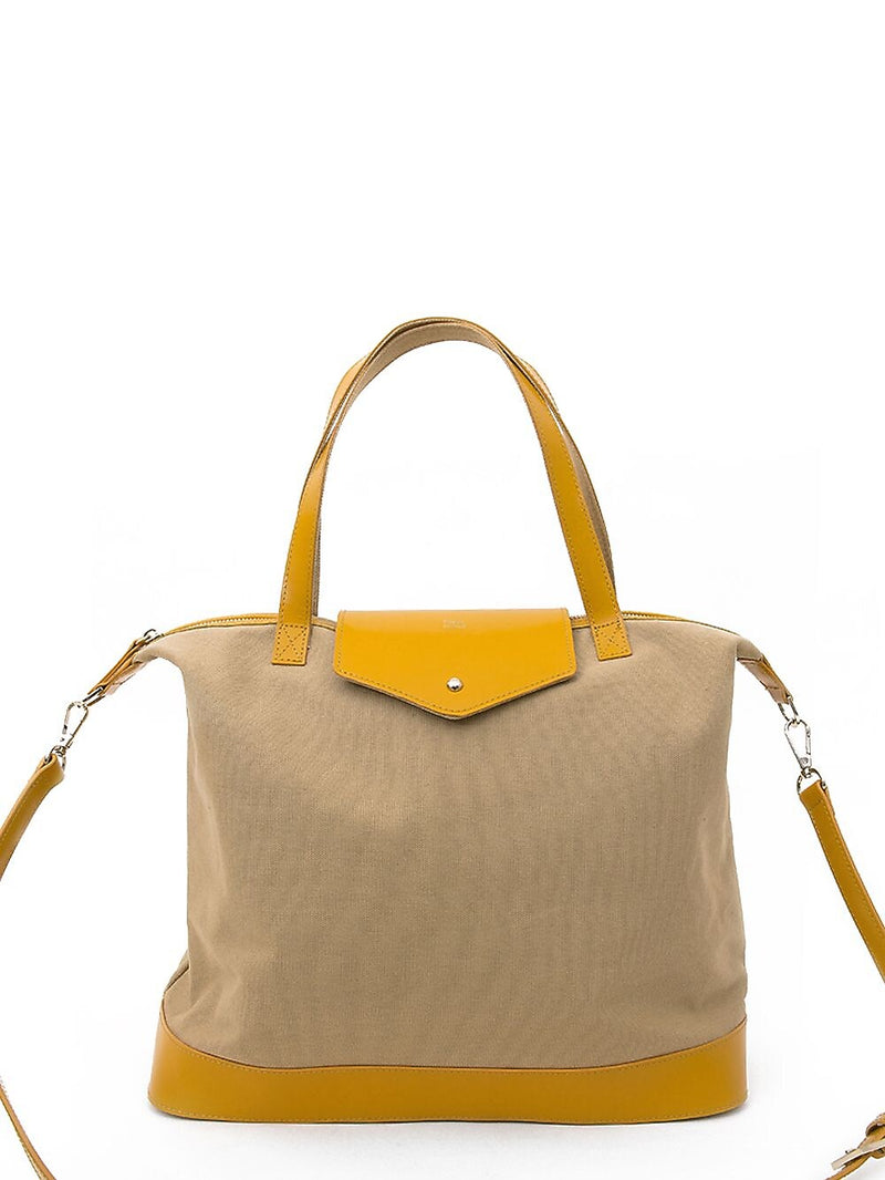 Paperthinks Cappuccino Canvas Envelope Bag