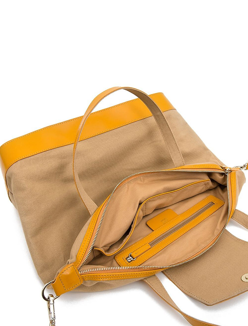 Paperthinks Cappuccino Canvas Envelope Bag