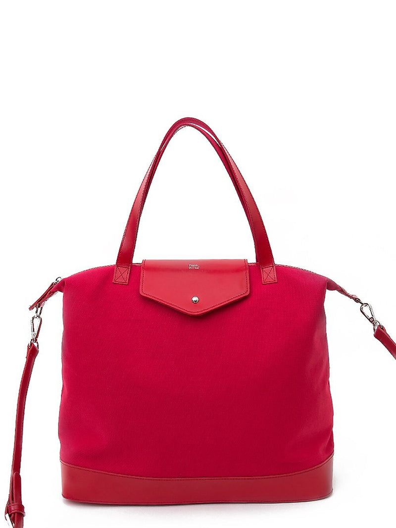 Paperthinks Crimson Canvas Envelope Bag
