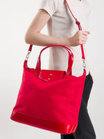 Paperthinks Crimson Canvas Envelope Bag