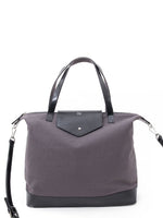 Paperthinks Charcoal Canvas Envelope Bag