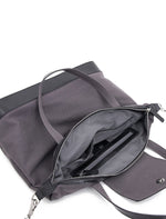 Paperthinks Charcoal Canvas Envelope Bag